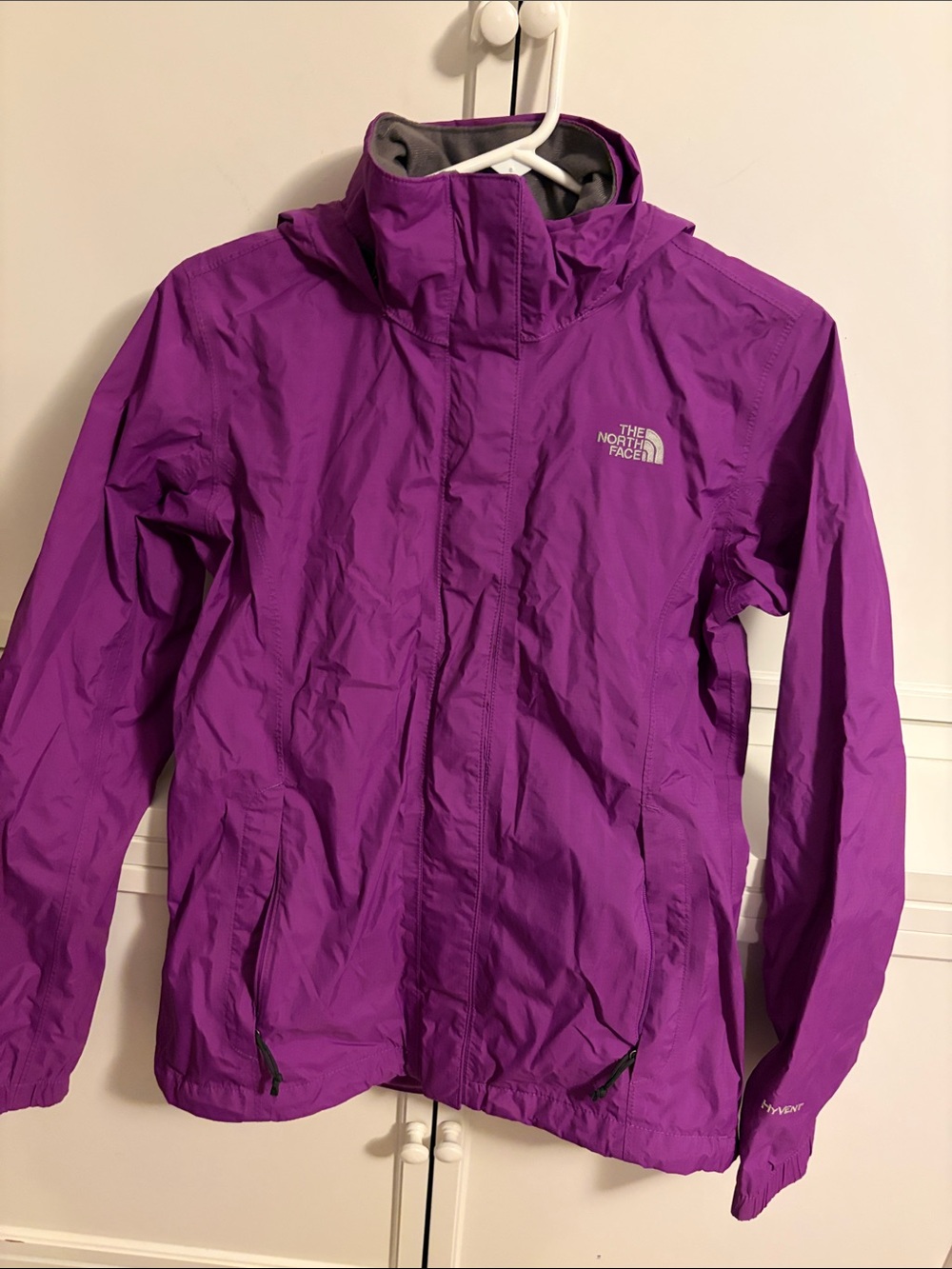 The North Face Women's Purple Hooded Jacket
